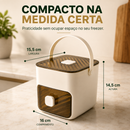 Dispenser de Gelo com Extrator – Chega de Torcer e Bater a Bandeja – Últimas Unidades!