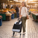 Carrinho de Compras Premium Dobrável – OFERTA DE LANÇAMENTO!
